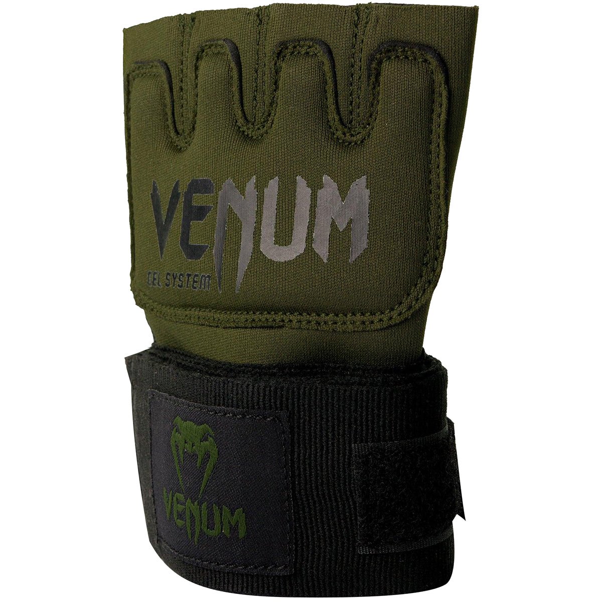 Venum Kontact Boxing Gel Glove Wraps - Khaki/Black - Forza Sports