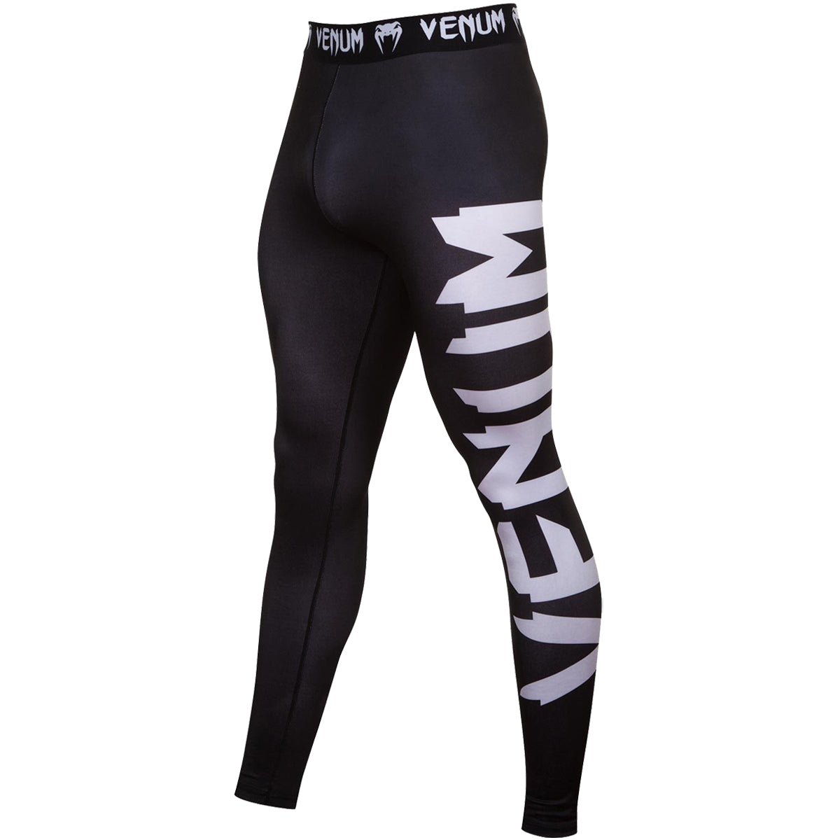 Venum Giant Spandex 4 - Way Construction Grappling Spats - Black/White - Forza Sports