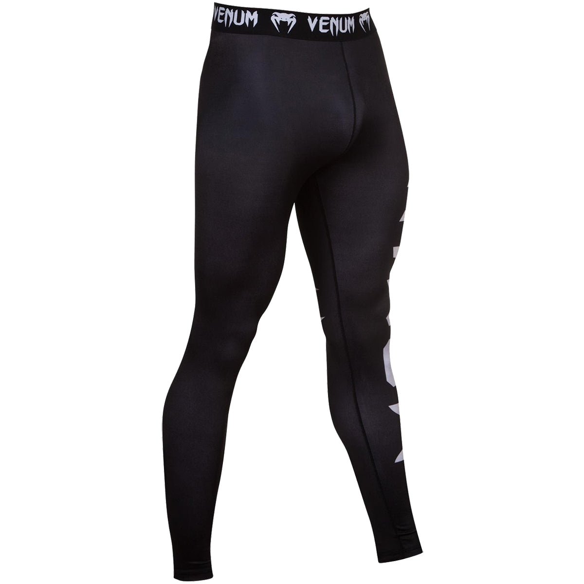 Venum Giant Spandex 4 - Way Construction Grappling Spats - Black/White - Forza Sports