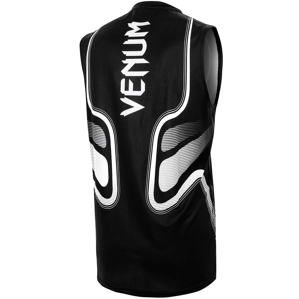 Venum Tempest 2.0 Dry Tech X - Fit Athletic MMA Tank Top - Black/White - Forza Sports