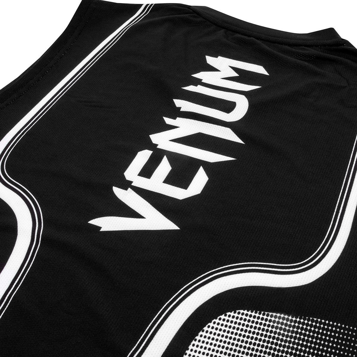 Venum Tempest 2.0 Dry Tech X - Fit Athletic MMA Tank Top - Black/White - Forza Sports