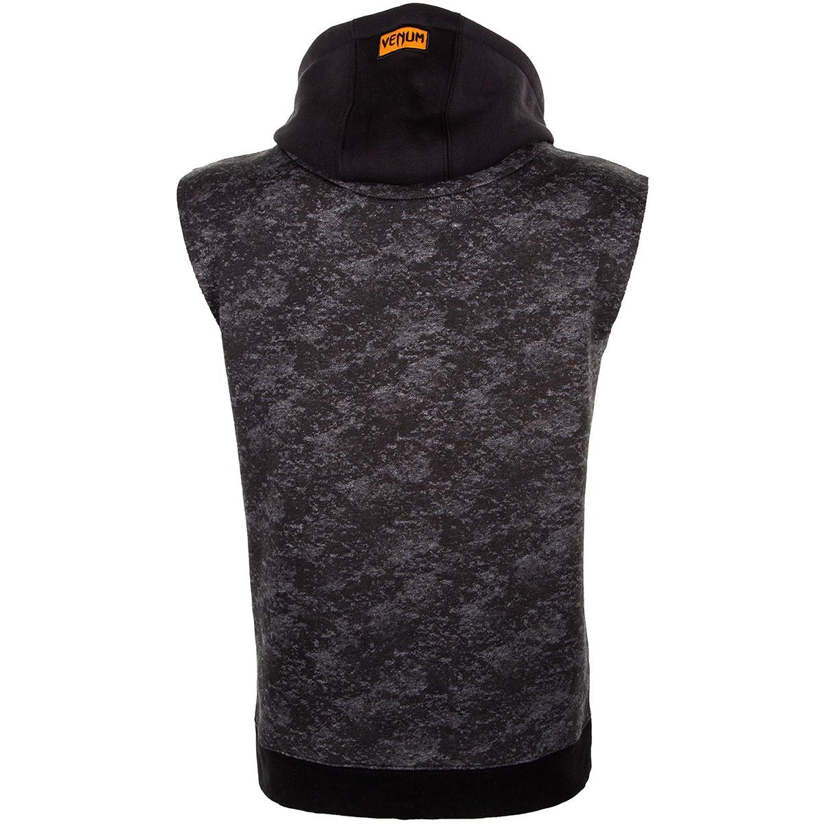 Venum Tramo Zip - Up Sleeveless MMA Hoodie - Black/Gray - Forza Sports