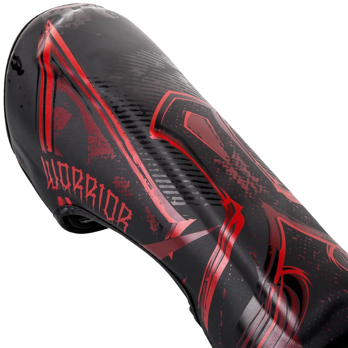 Venum Gladiator 3.0 Protective Shin Guards - Black/Red - Forza Sports