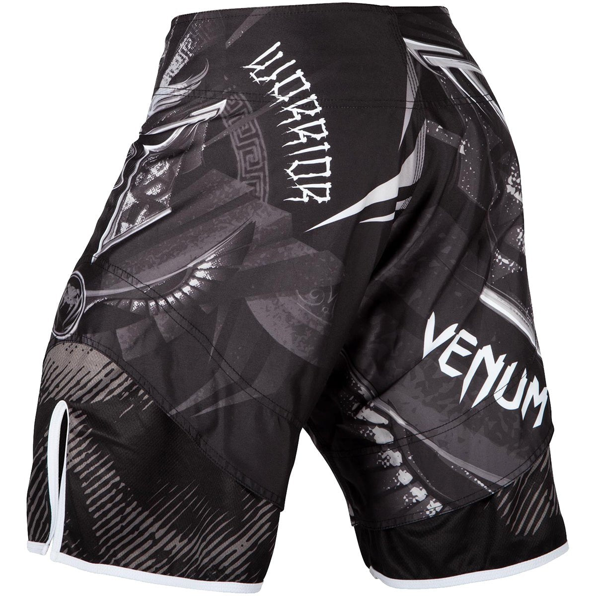 Venum Gladiator 3.0 MMA Fight Shorts - Black/White - Forza Sports