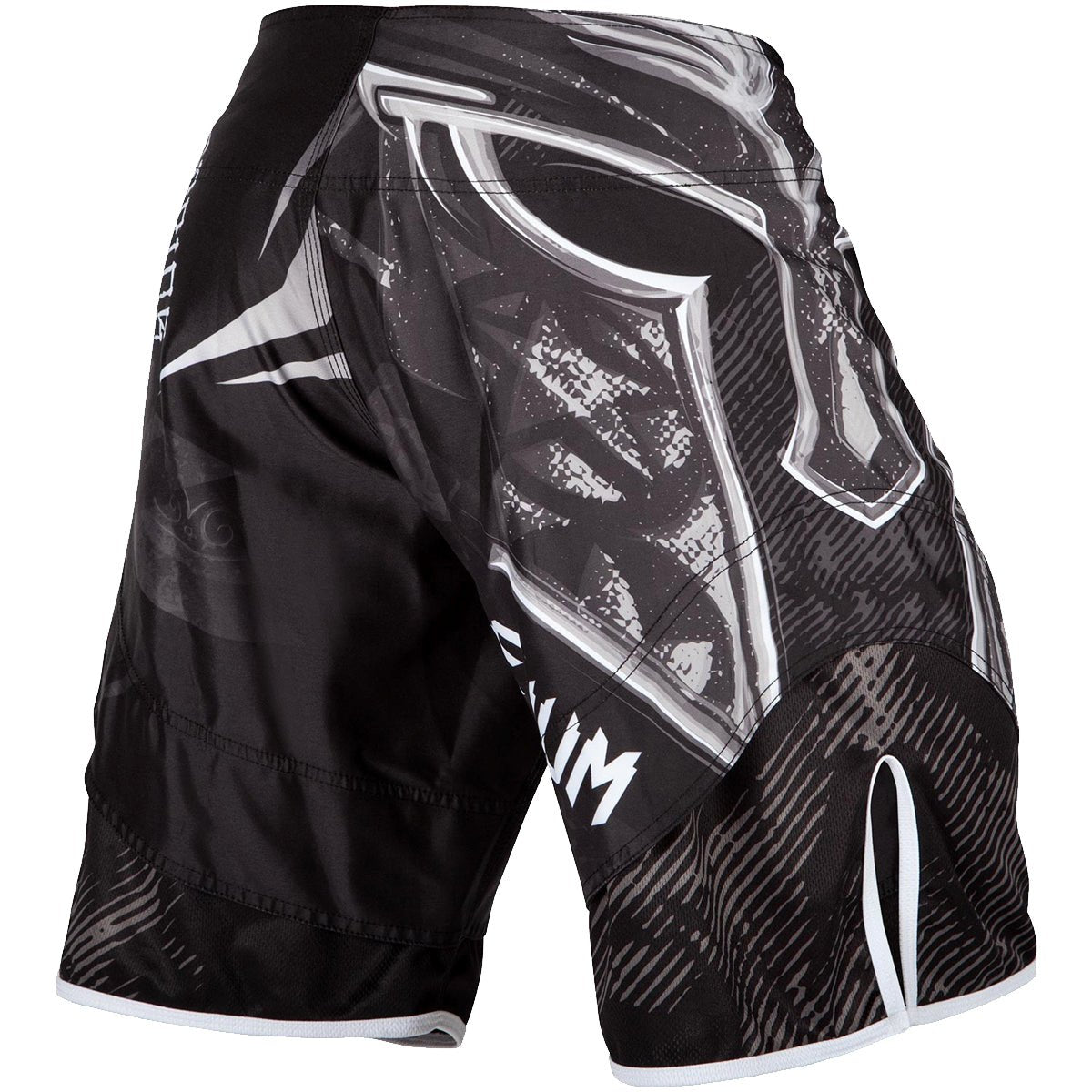 Venum Gladiator 3.0 MMA Fight Shorts - Black/White - Forza Sports