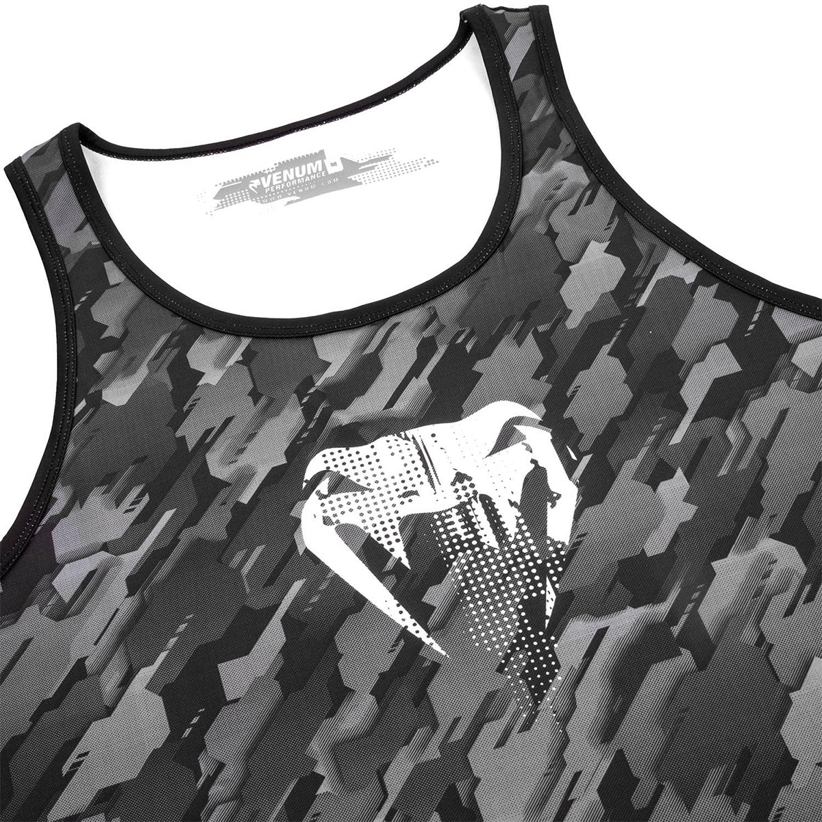 Venum Tecmo Dry Tech MMA Tank Top - Dark Gray - Forza Sports