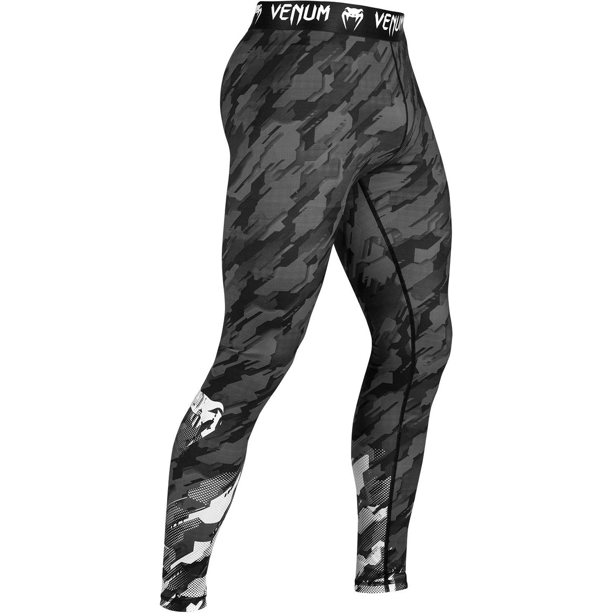 Venum Tecmo MMA Compression Spats - Dark Gray - Forza Sports