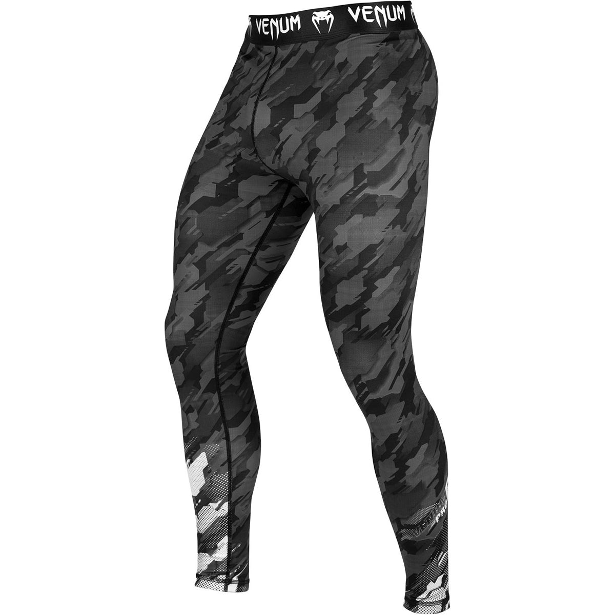 Venum Tecmo MMA Compression Spats - Dark Gray - Forza Sports