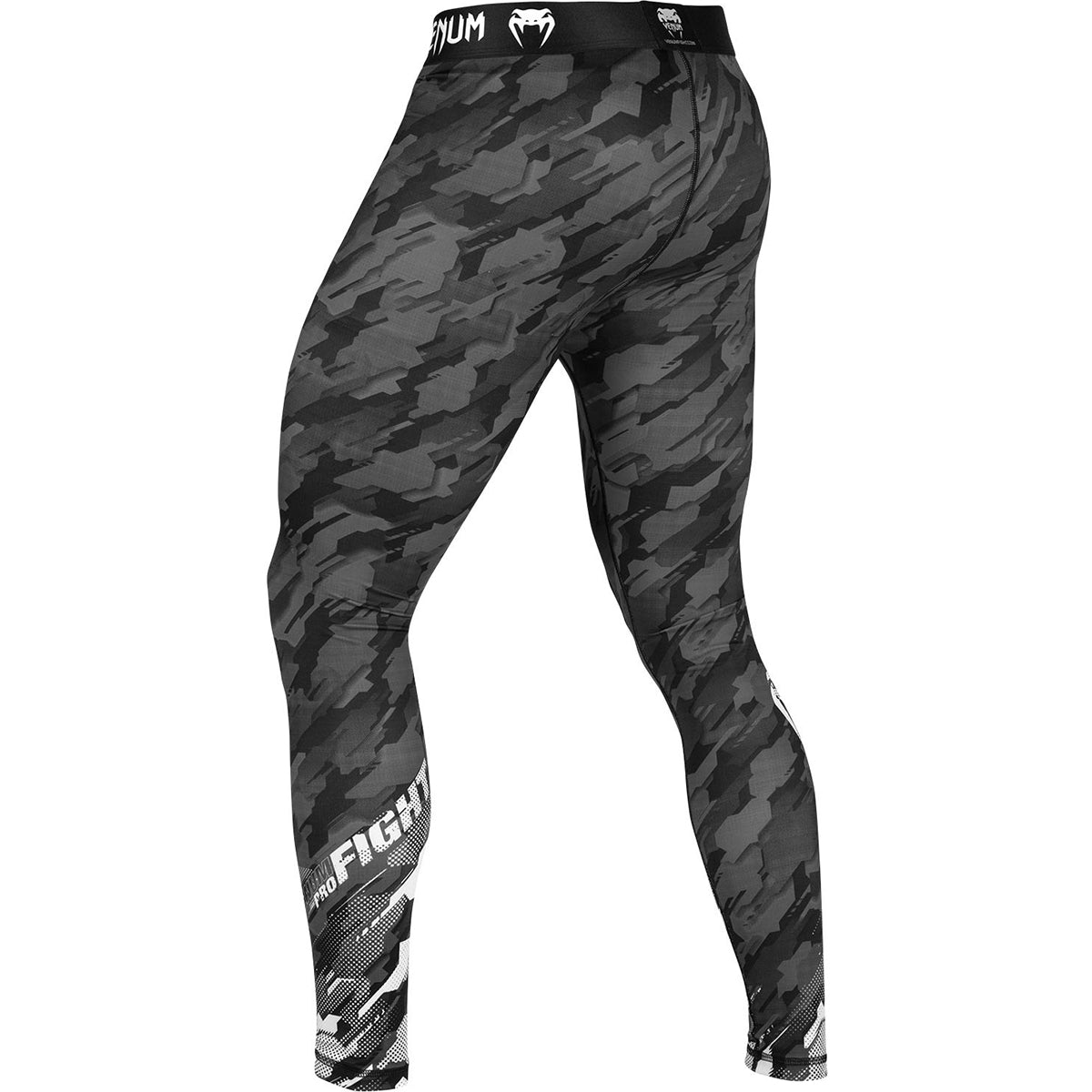 Venum Tecmo MMA Compression Spats - Dark Gray - Forza Sports