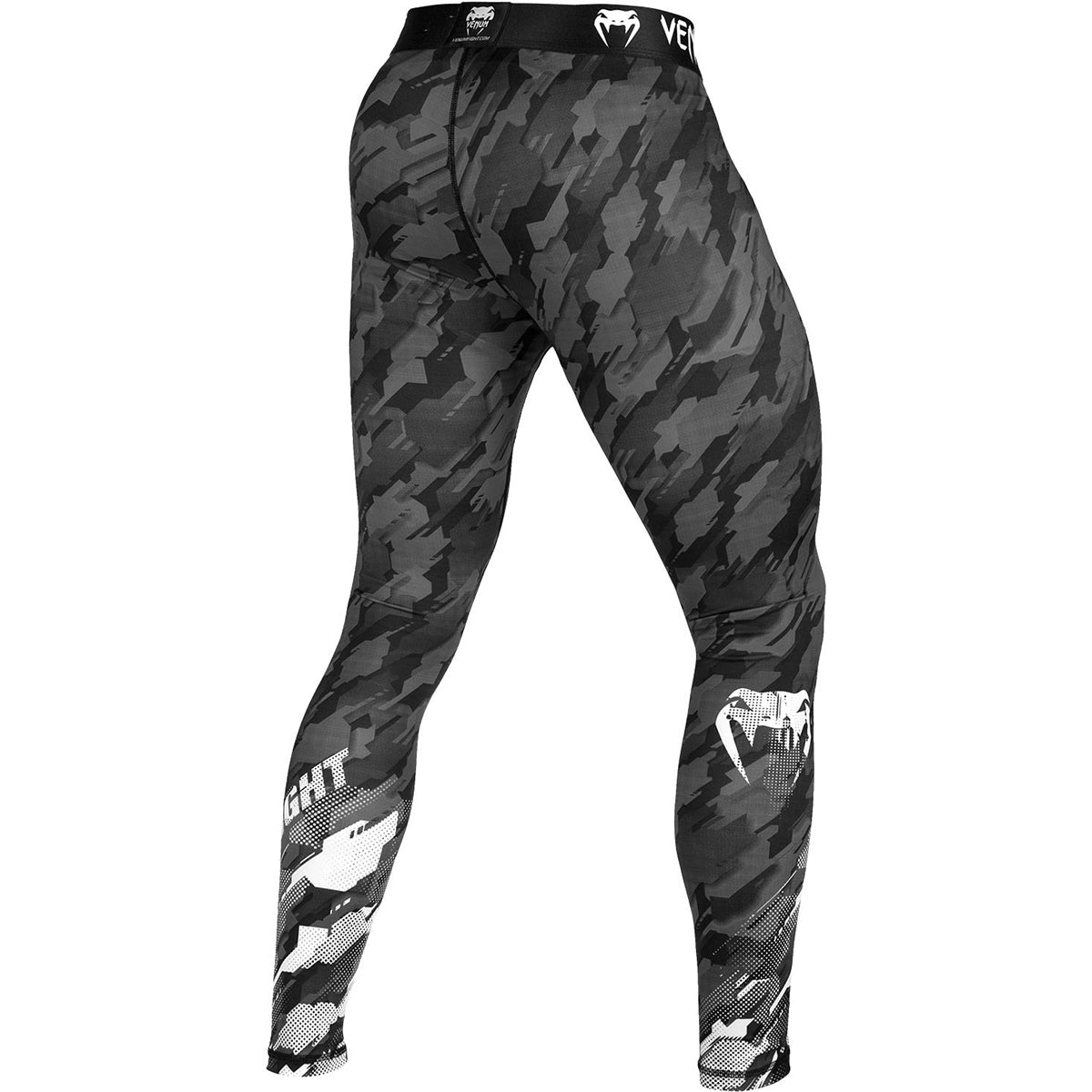 Venum Tecmo MMA Compression Spats - Dark Gray - Forza Sports