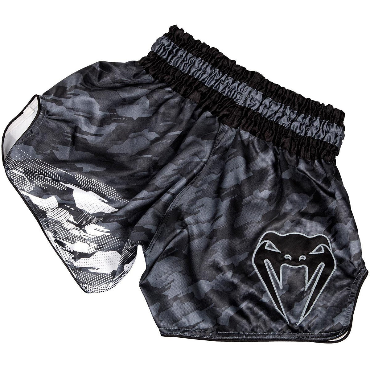 Venum Tecmo Muay Thai Shorts - Dark Gray - Forza Sports