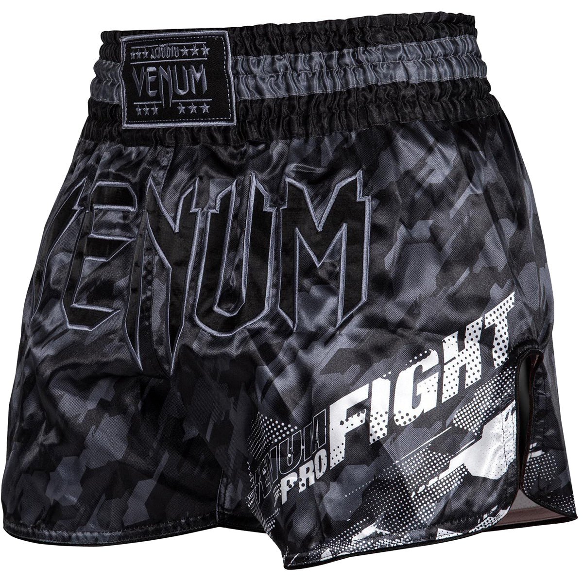 Venum Tecmo Muay Thai Shorts - Dark Gray - Forza Sports