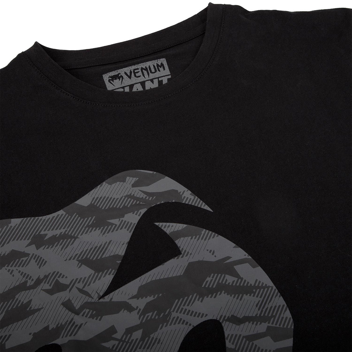 Venum Giant Camo 2.0 Short Sleeve T-Shirt - Black/Urban Camo - Forza Sports