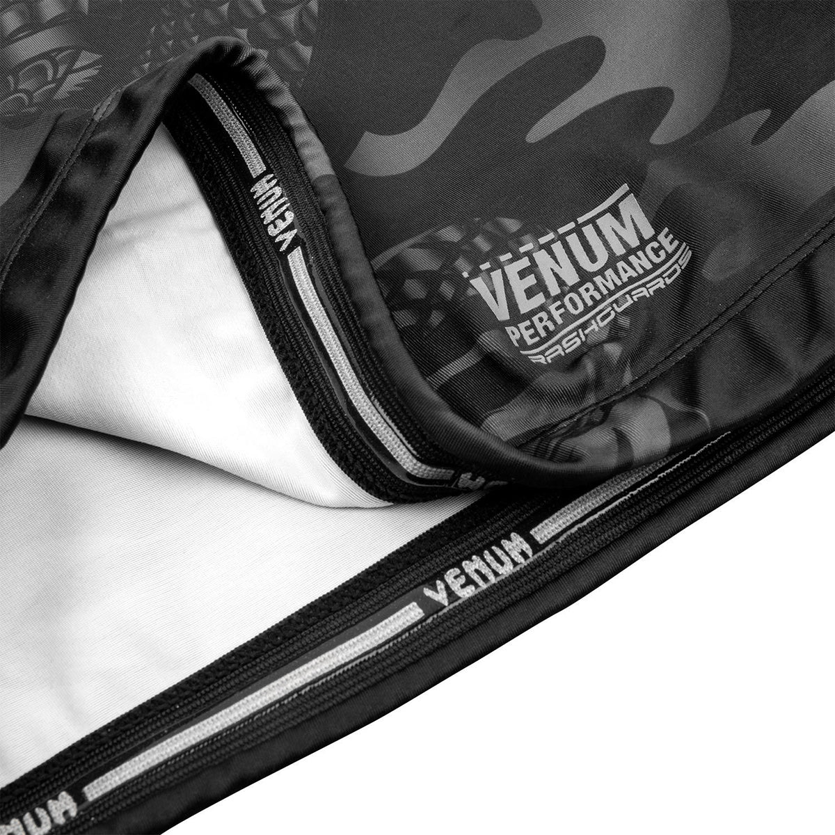 Venum Dragon's Flight Short Sleeve Compression Rashguard - Black/Black - Forza Sports