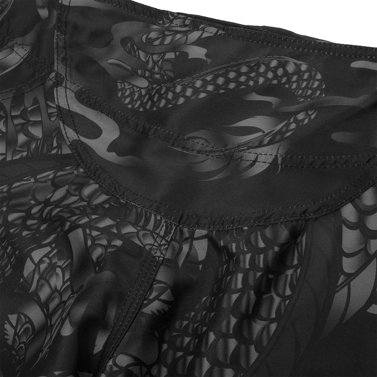 Venum Dragon's Flight MMA Fight Shorts - Black/Black - Forza Sports