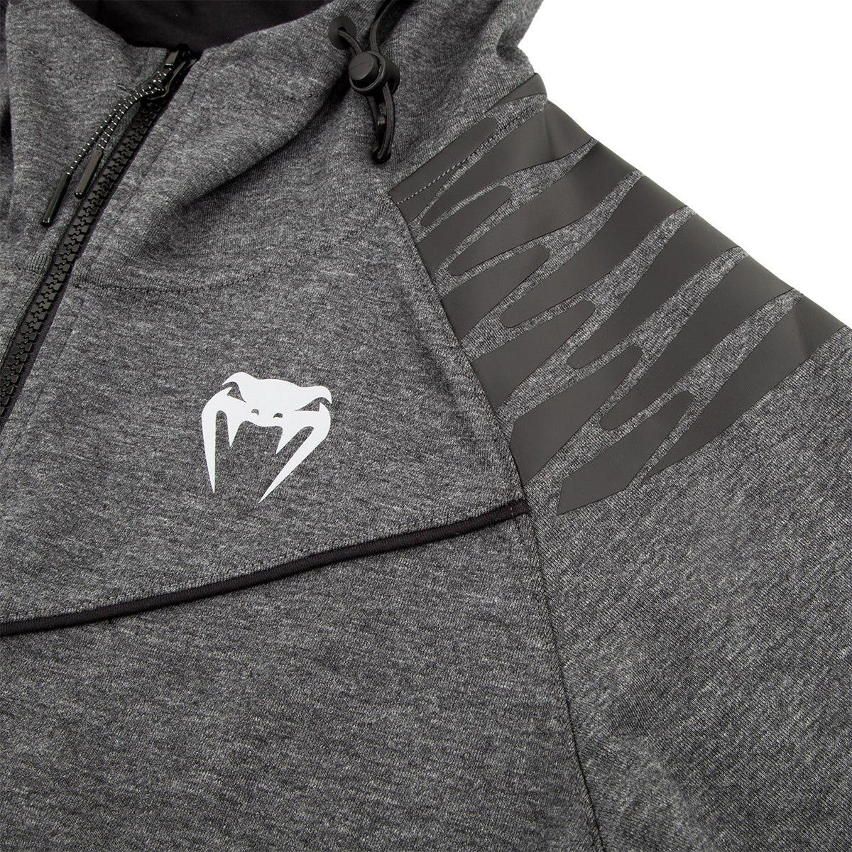 Venum Women's Laser Thermal Zip - Up Hoodie - Dark Heather Gray - Forza Sports