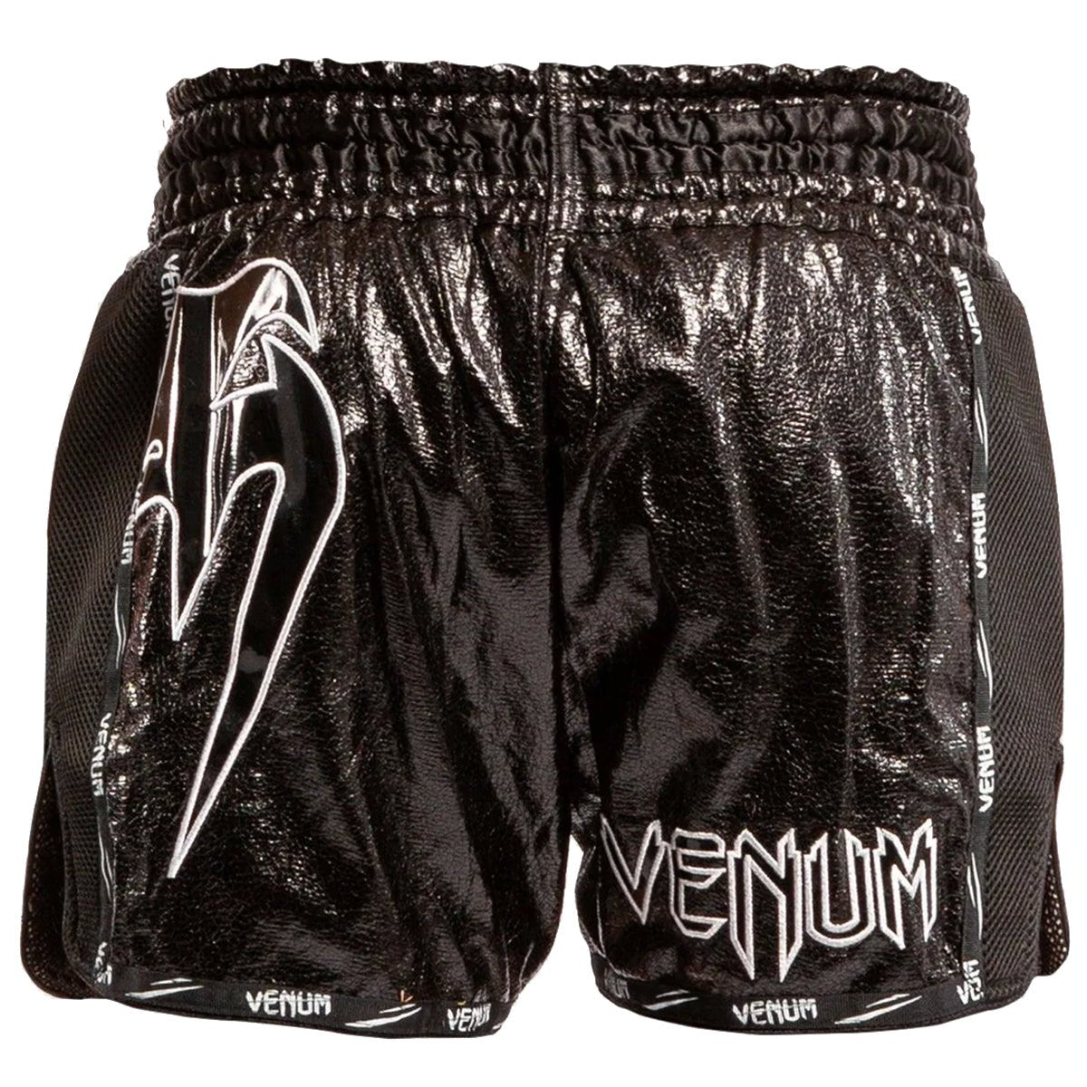 Venum Giant Infinite Muay Thai Shorts - Black/Black - Forza Sports
