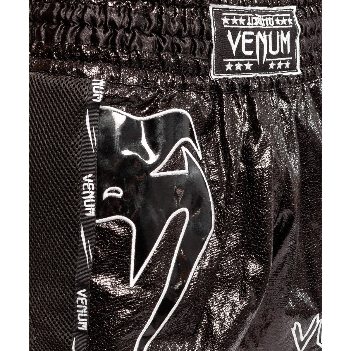Venum Giant Infinite Muay Thai Shorts - Black/Black - Forza Sports