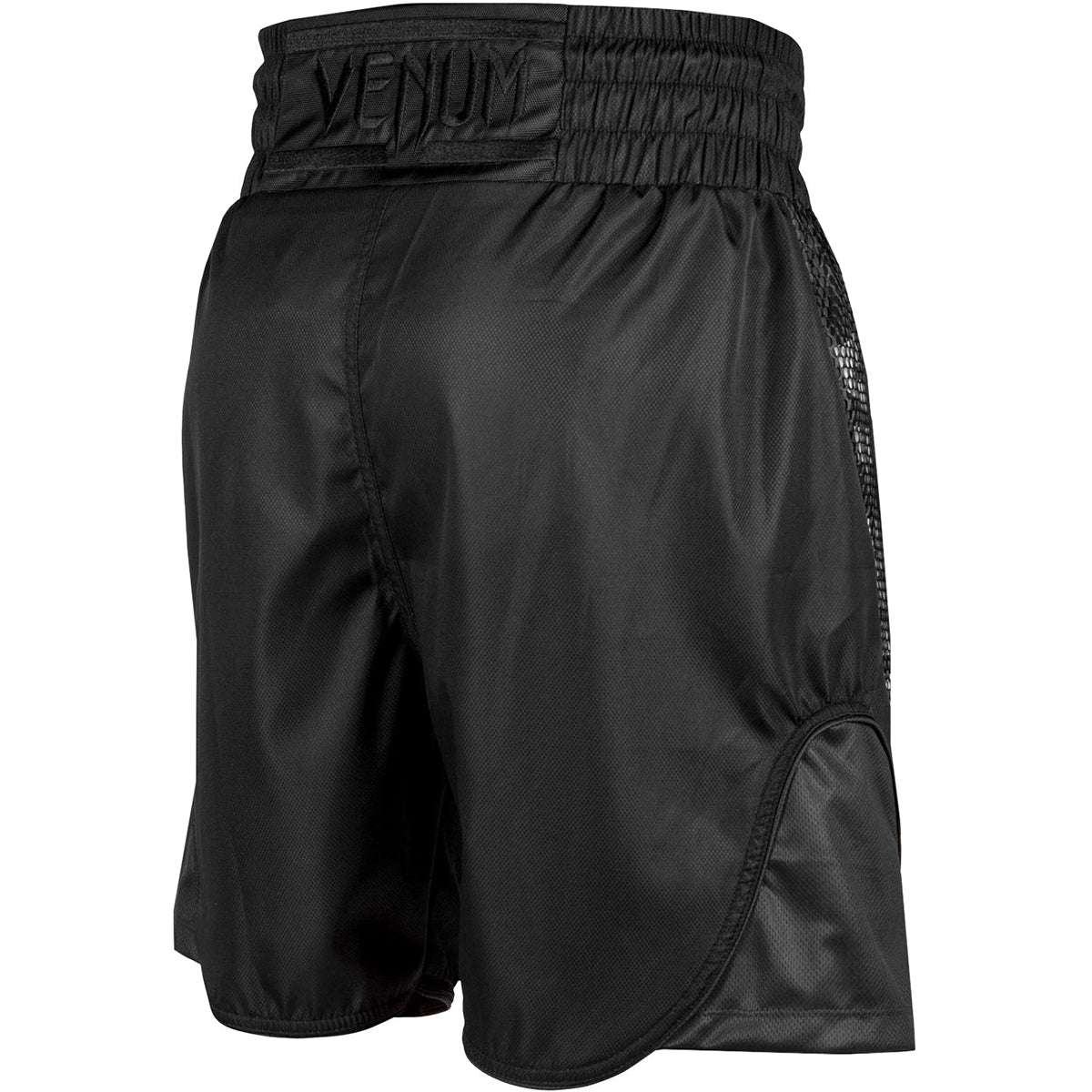 Venum Elite Boxing Shorts - Black/Black - Forza Sports