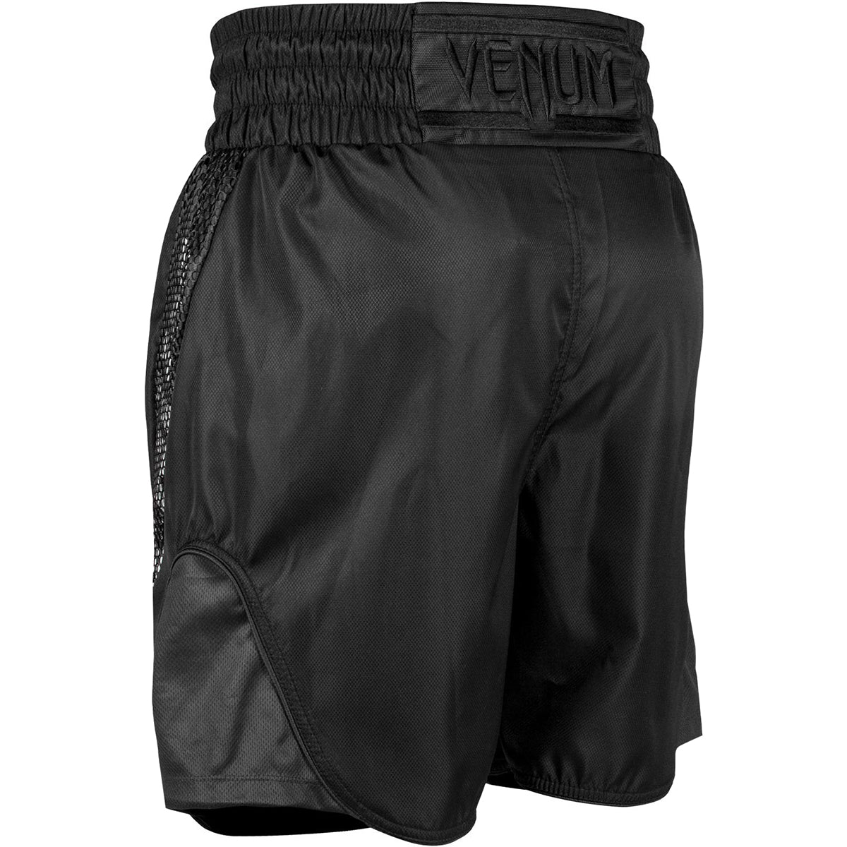 Venum Elite Boxing Shorts - Black/Black Venum