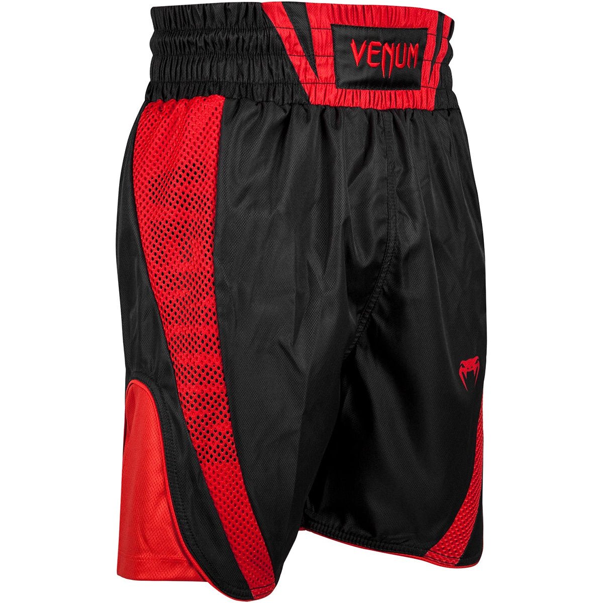 Venum Elite Boxing Shorts - Black/Red - Forza Sports