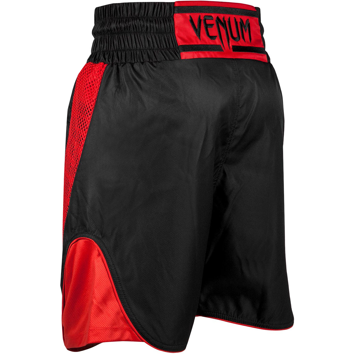 Venum Elite Boxing Shorts - Black/Red Venum
