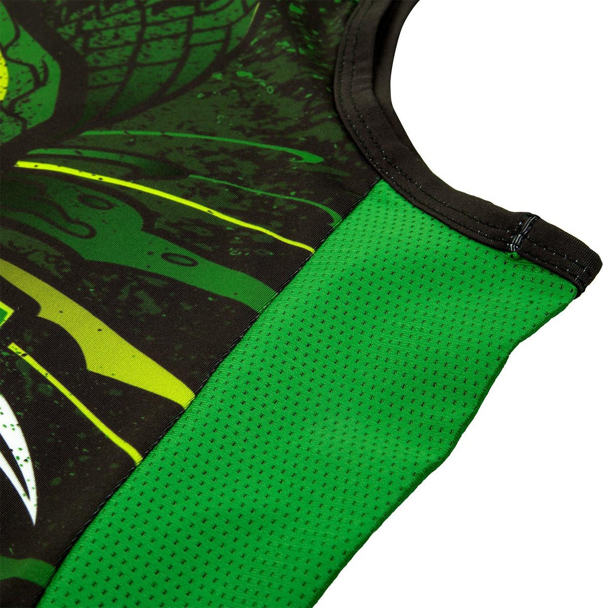 Venum Green Viper Dry Tech MMA Tank Top - Black/Green - Forza Sports