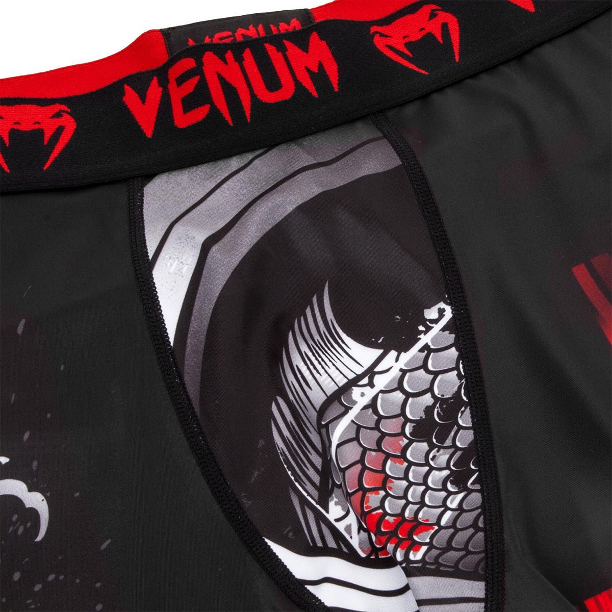 Venum Koi 2.0 Dry Tech MMA Compression Spats - Black/White - Forza Sports