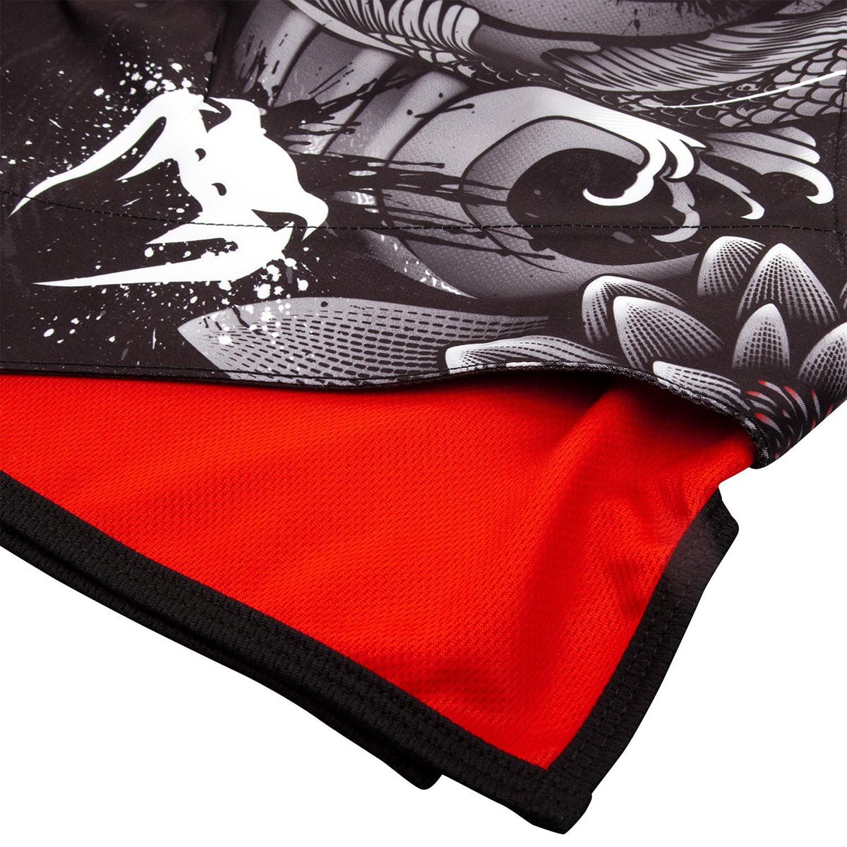 Venum Koi 2.0 Lightweight MMA Fight Shorts - Black/White - Forza Sports
