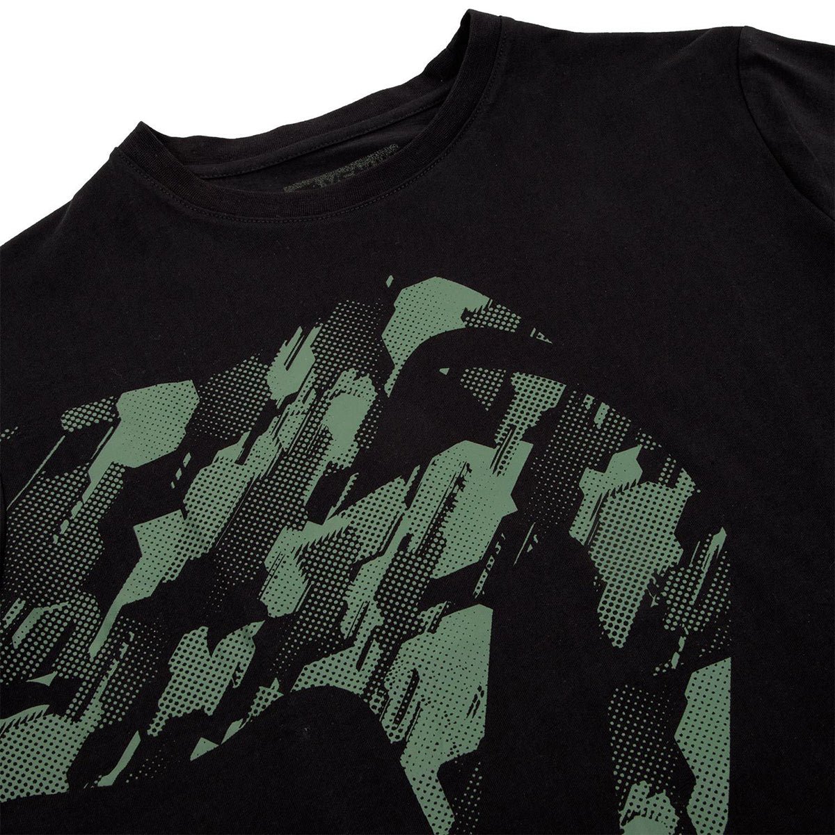 Venum Tecmo Giant T-Shirt - Black/Khaki - Forza Sports
