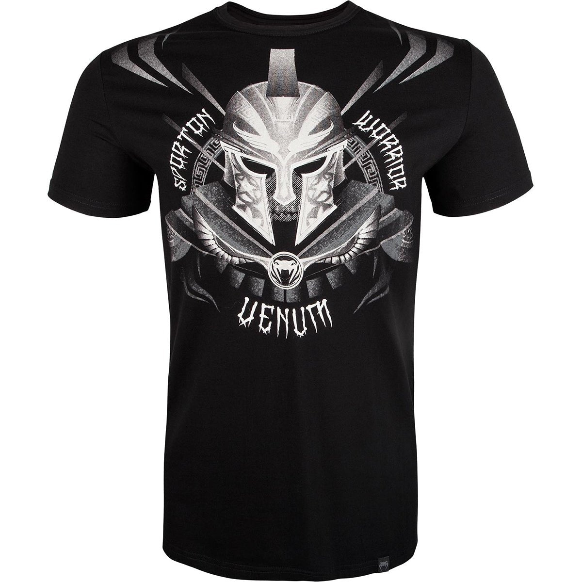 Venum Gladiator 3.0 Crewneck T-Shirt - Black/White - Forza Sports