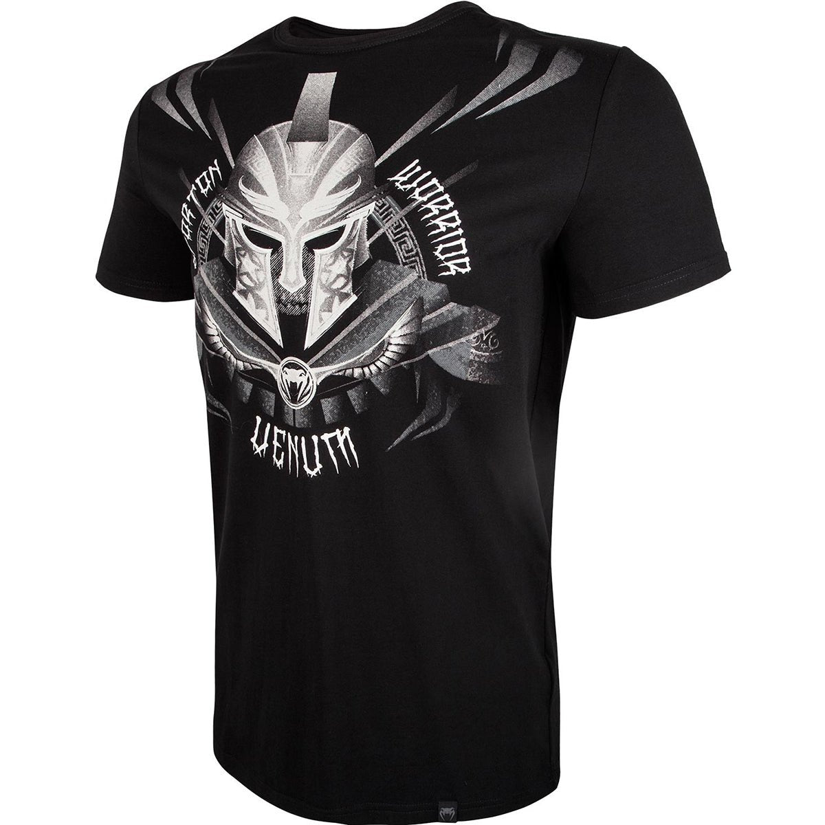 Venum Gladiator 3.0 Crewneck T-Shirt - Black/White - Forza Sports