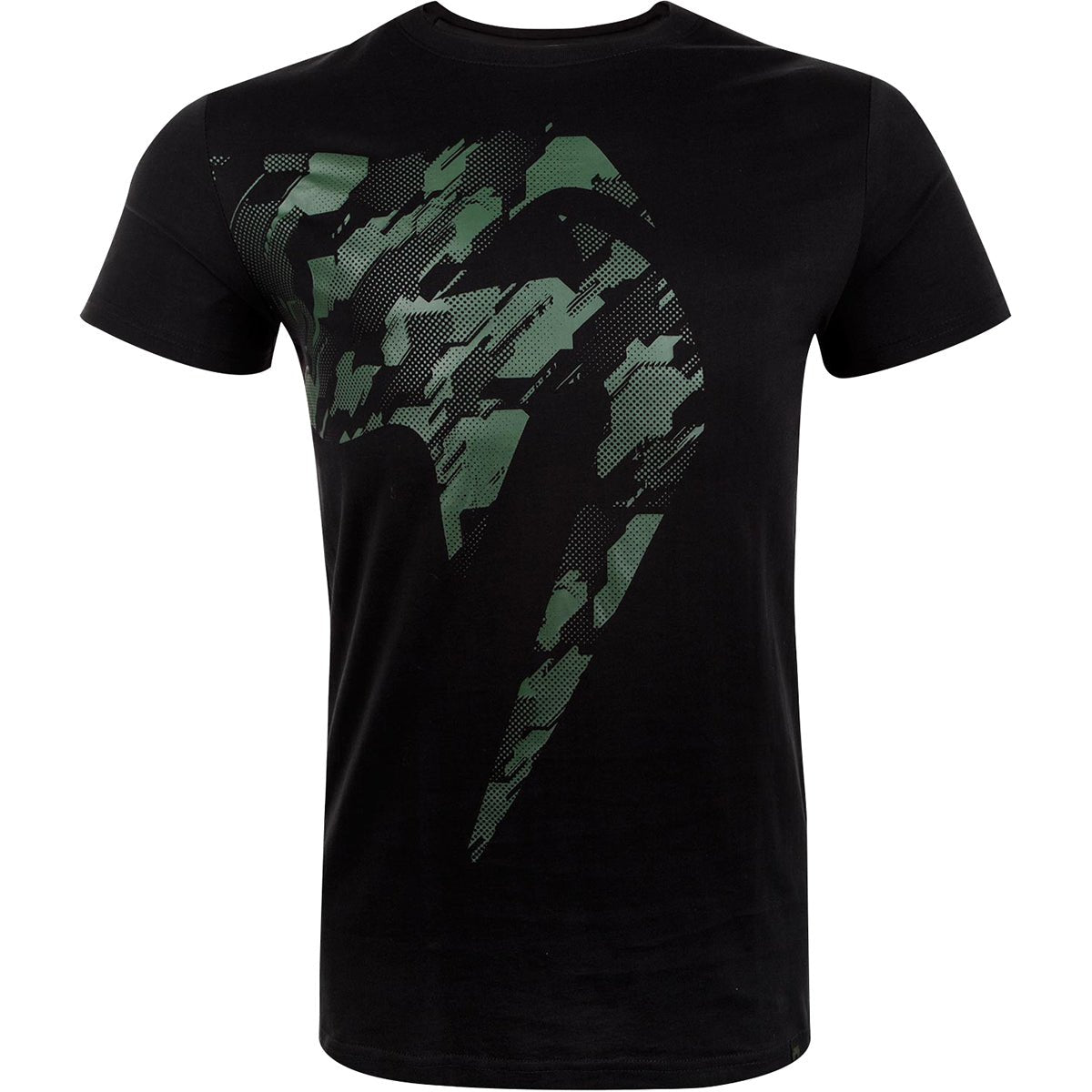 Venum Kids Tecmo Giant Short Sleeve T-Shirt - Black/Khaki - Forza Sports