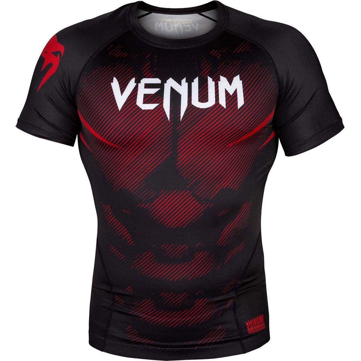 Venum No - Gi 2.0 Short Sleeve MMA Compression Rashguard - Black - Forza Sports