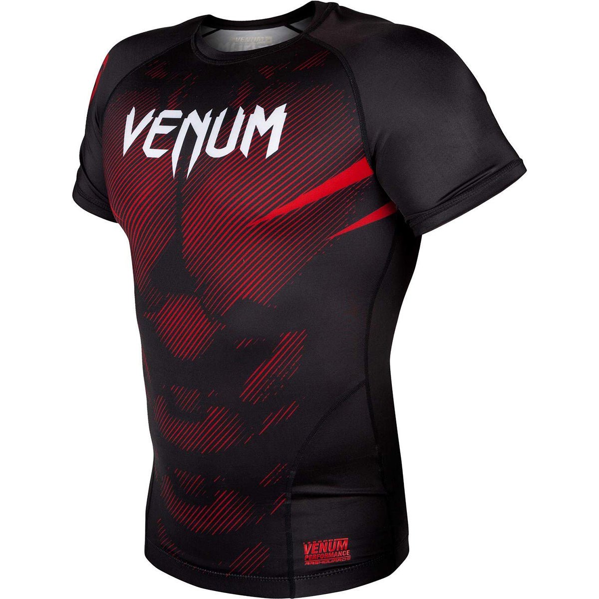 Venum No - Gi 2.0 Short Sleeve MMA Compression Rashguard - Black - Forza Sports