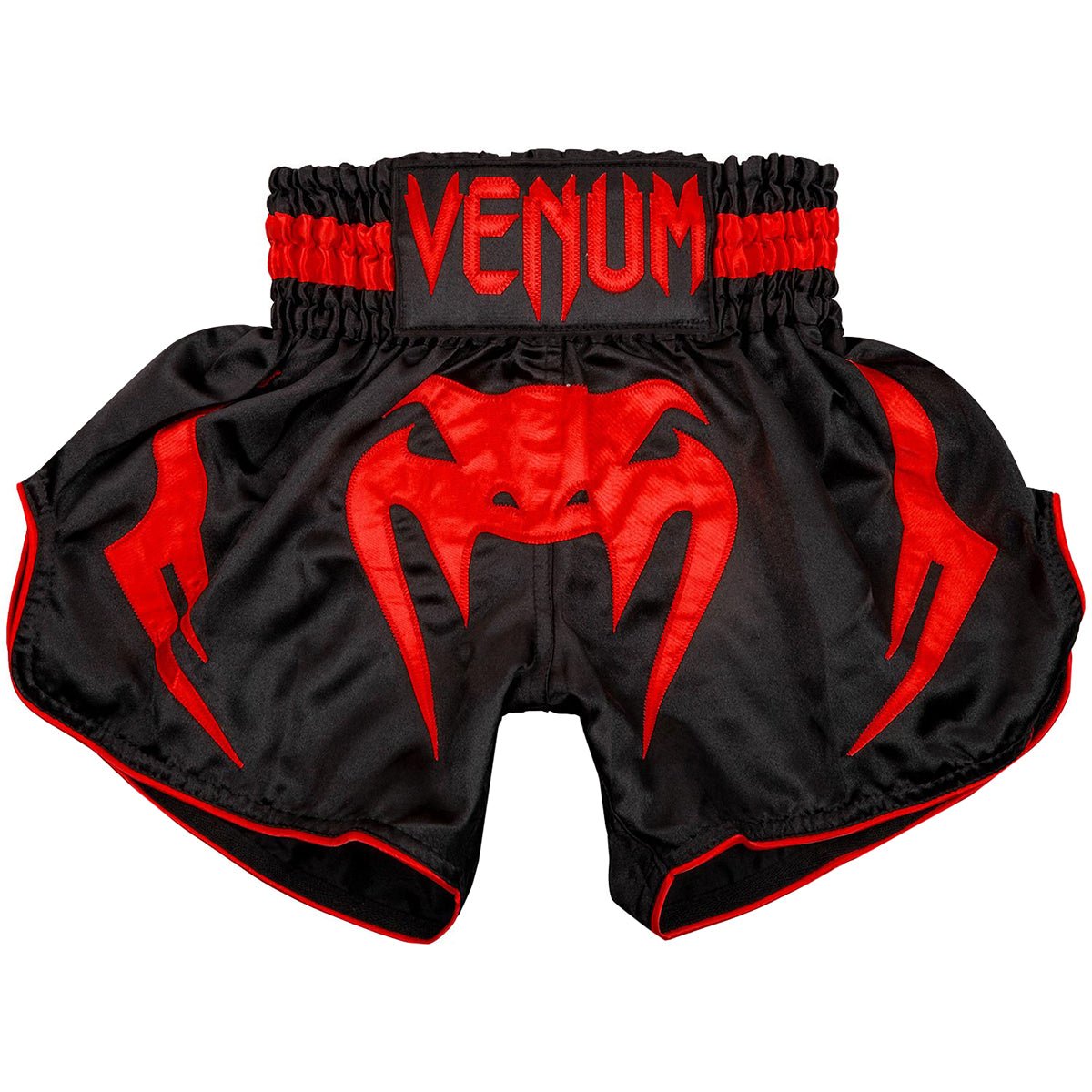 Venum Kids Bangkok Inferno Muay Thai Shorts - Black/Red - Forza Sports