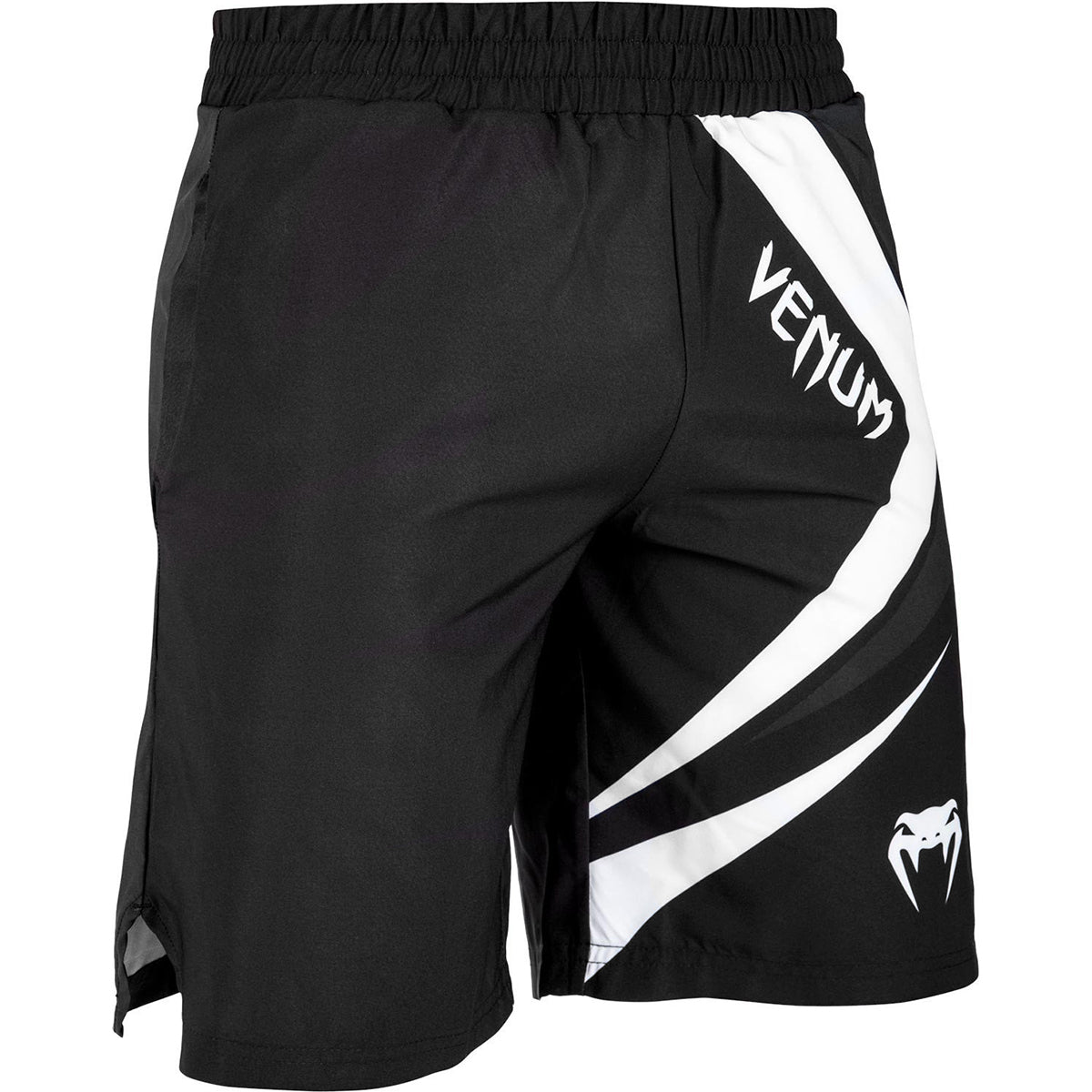 Venum Contender 4.0 4 - Way Stretch MMA Fitness Shorts - Black/Gray/White - Forza Sports