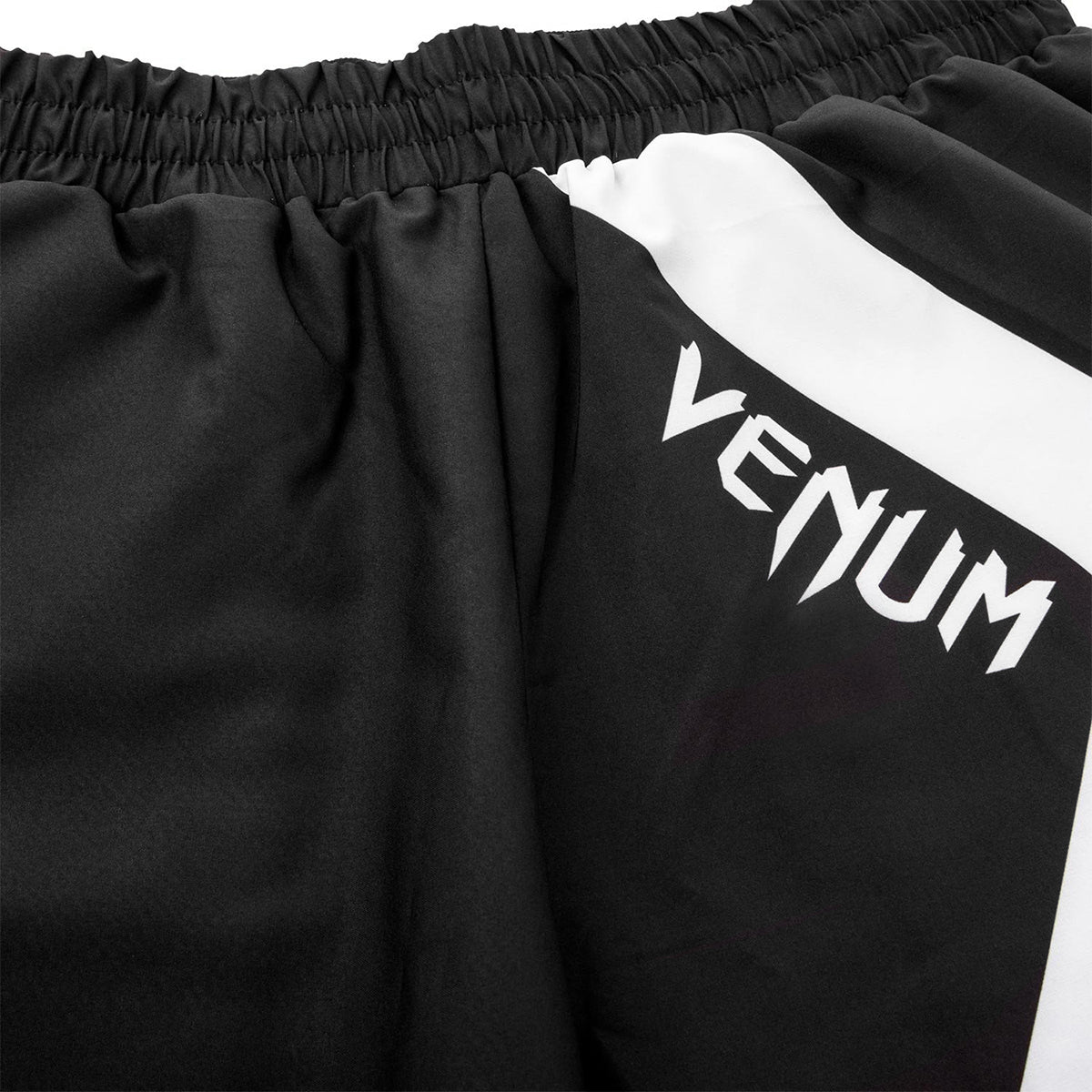 Venum Contender 4.0 4 - Way Stretch MMA Fitness Shorts - Black/Gray/White - Forza Sports