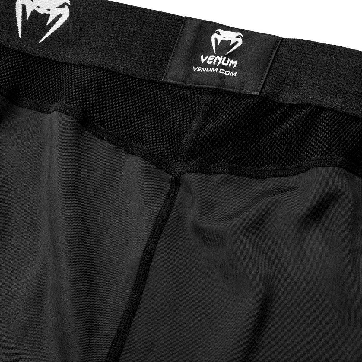 Venum Contender 4.0 MMA Compression Spats - Black/Gray/White - Forza Sports