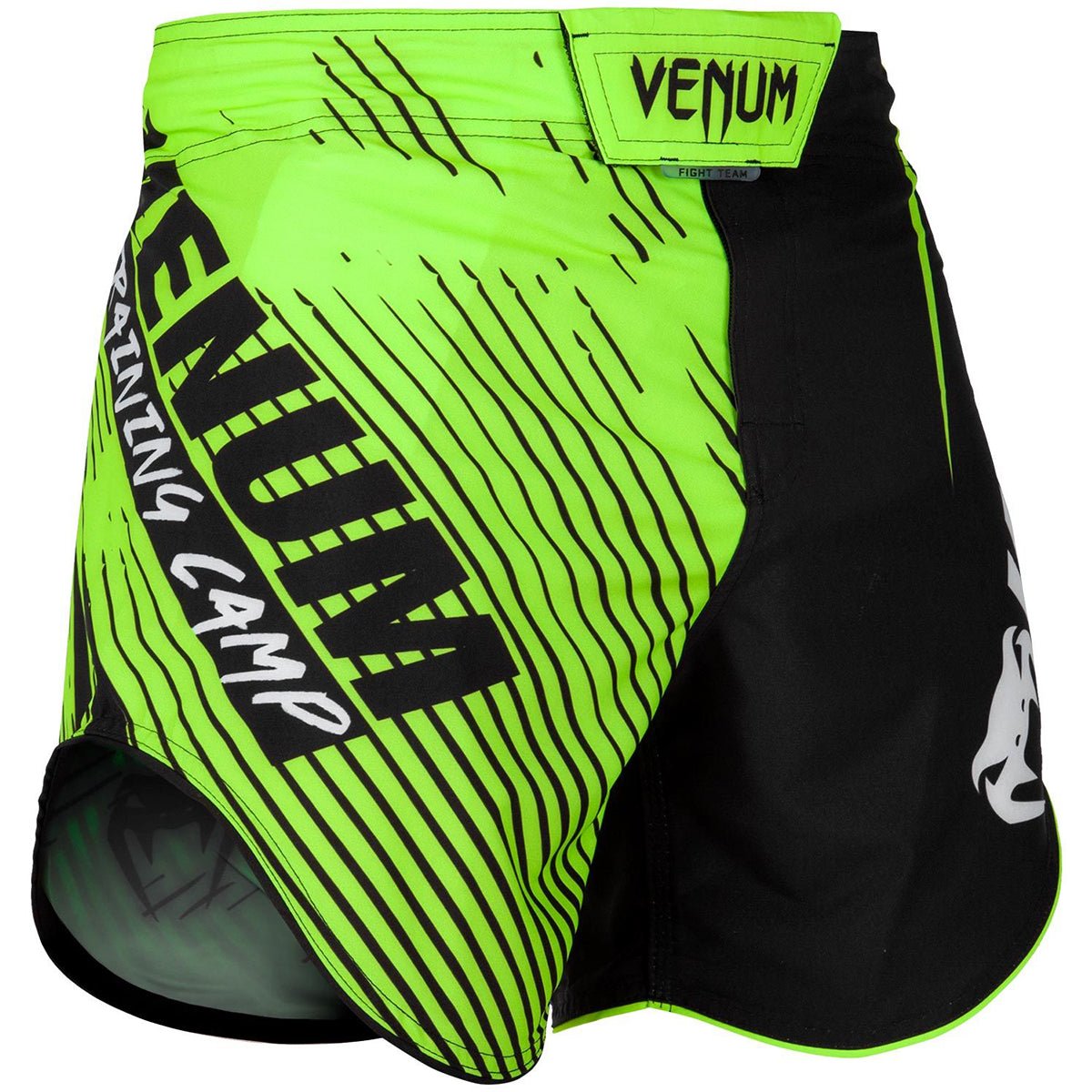 Venum Training Camp 2.0 MMA Fight Shorts - Black/Neon Yellow - Forza Sports