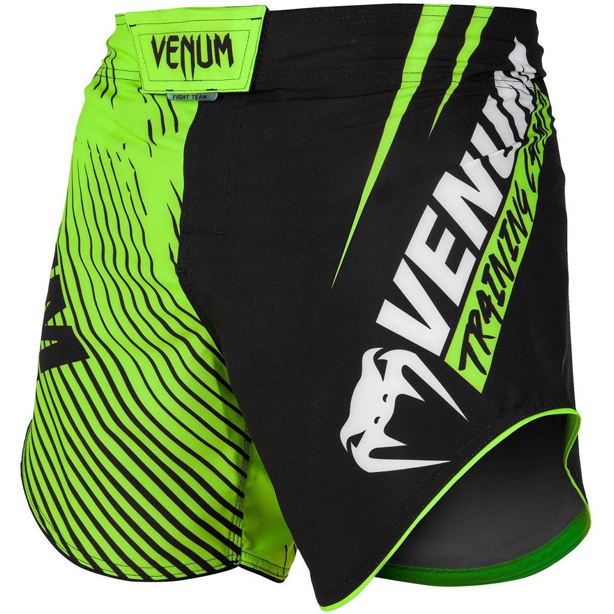 Venum Training Camp 2.0 MMA Fight Shorts - Black/Neon Yellow - Forza Sports