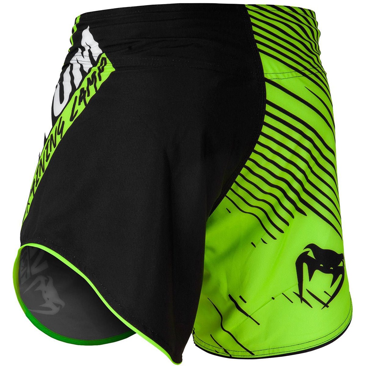 Venum Training Camp 2.0 MMA Fight Shorts - Black/Neon Yellow - Forza Sports
