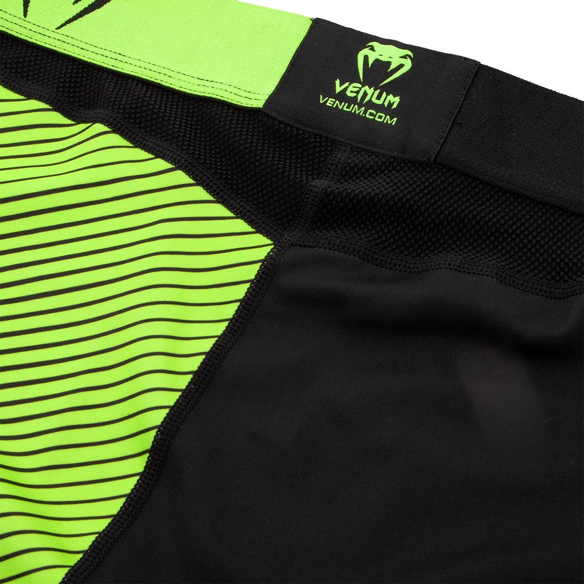 Venum Training Camp 2.0 Compression Spats - Black/Neon Yellow - Forza Sports