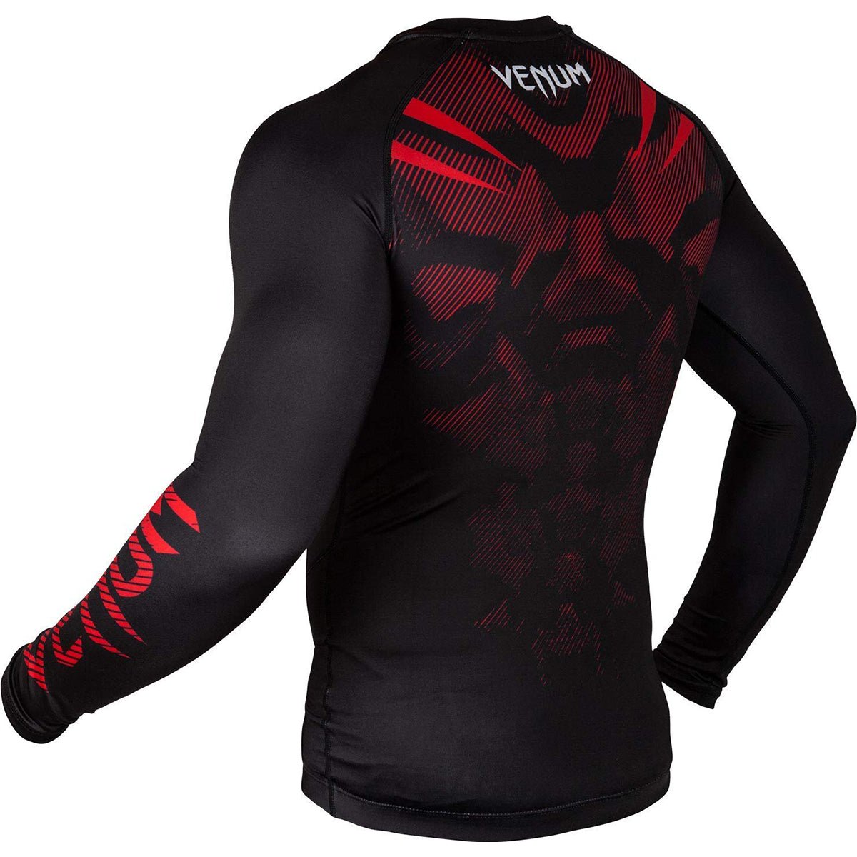 Venum No - Gi 2.0 Long Sleeve MMA Compression Rashguard - Black - Forza Sports