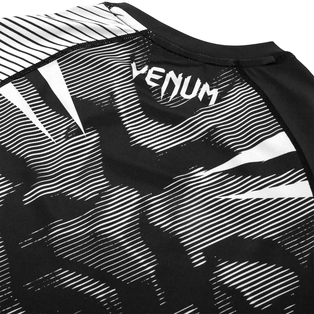 Venum No - Gi 2.0 Long Sleeve MMA Compression Rashguard - Black/White - Forza Sports