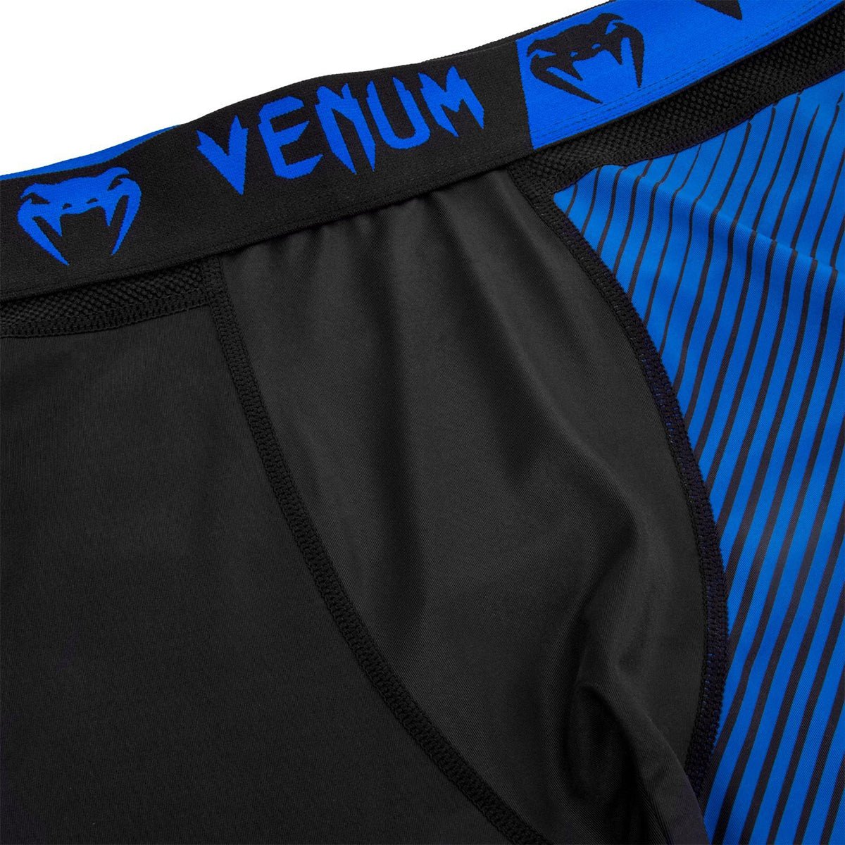 Venum No - Gi 2.0 MMA Compression Spats - Black/Blue - Forza Sports