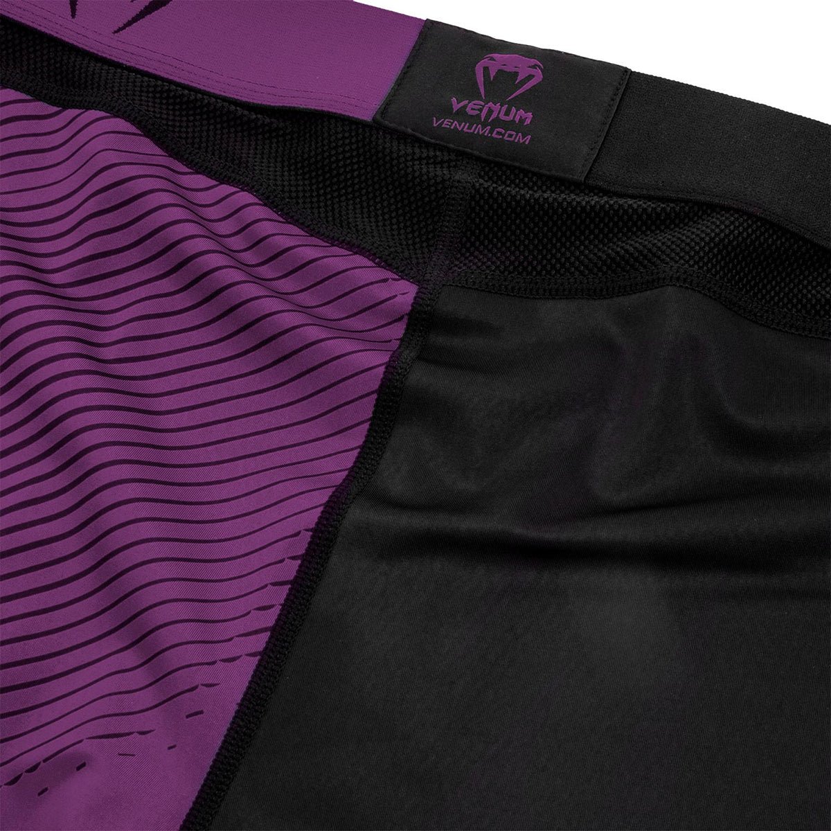 Venum No - Gi 2.0 MMA Compression Spats - Black/Purple - Forza Sports