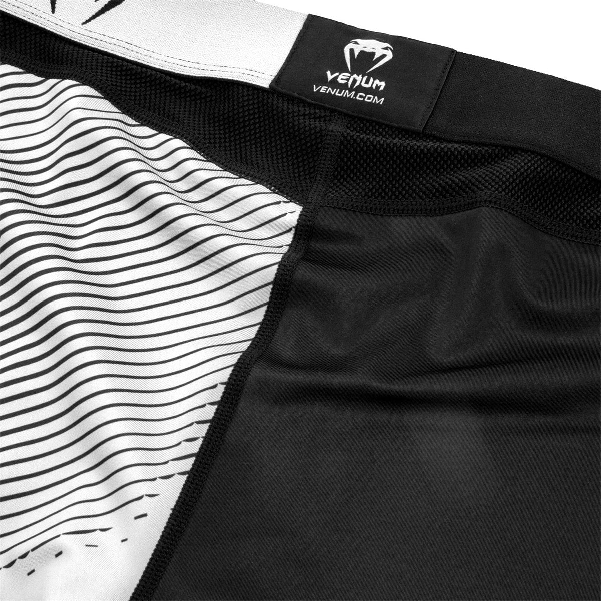 Venum No - Gi 2.0 MMA Compression Spats - Black/White - Forza Sports