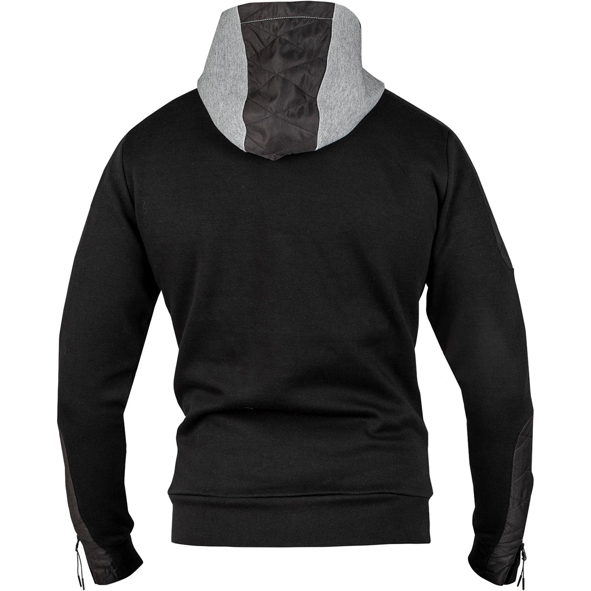 Venum Laser Evo Full Zip Hoodie - Black/Heather Gray - Forza Sports