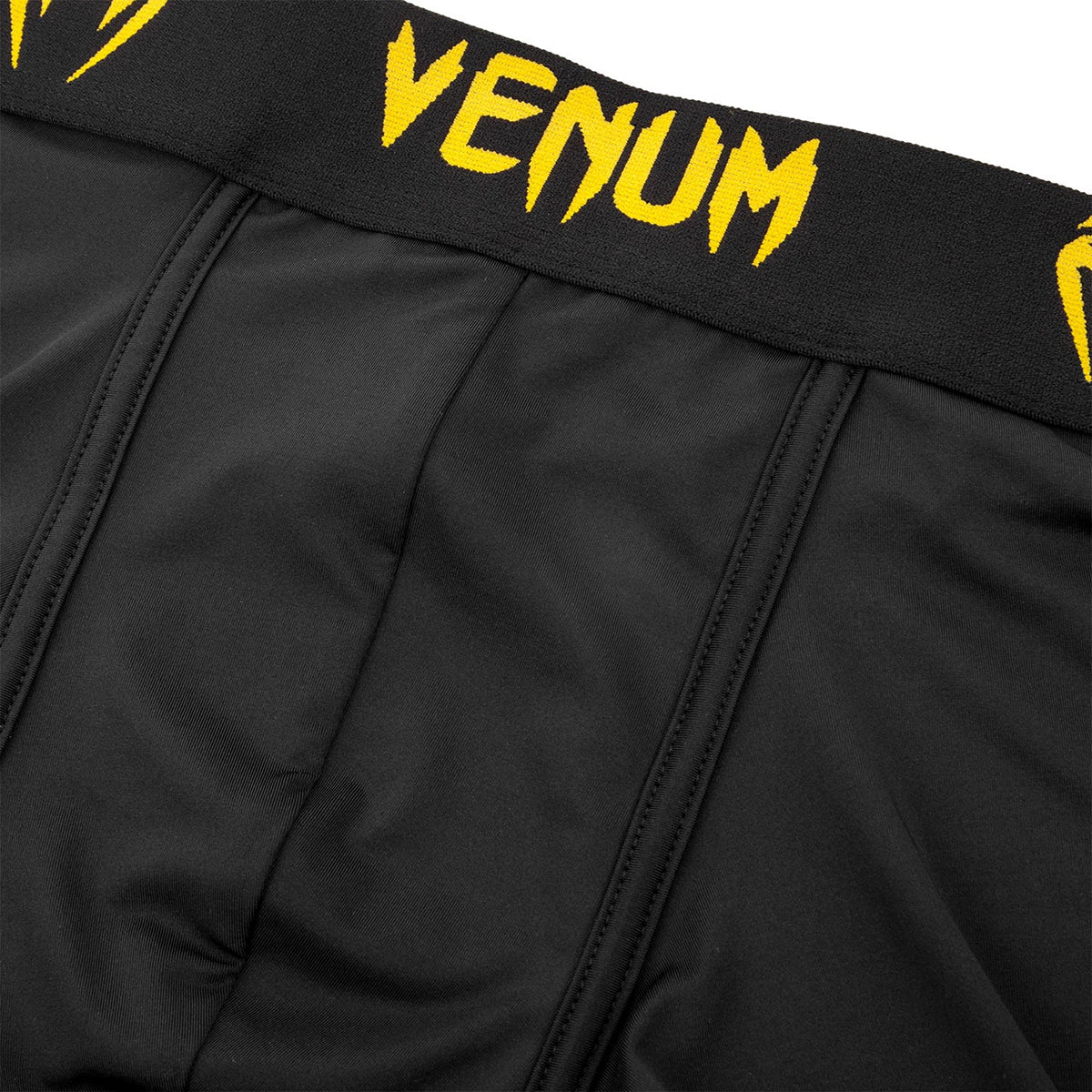 Venum Classic Boxer Shorts - Black/Yellow - Forza Sports